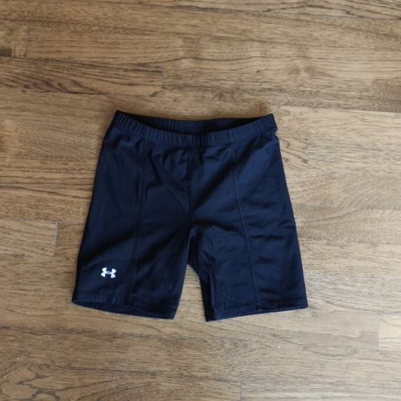 Under Armour Other - Under Armour Black Spandex Girl's Shorts M